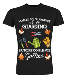 Voglio solo lavorare nel mio giardino e passare del tempo con le mie galline