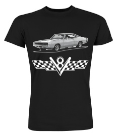 BK. Mopar - 1968 Dodge Charger T-Shirt-