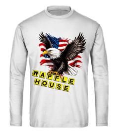 Waffle House Eagle American Flag