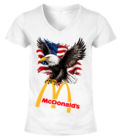 McDonald's Eagle American Flag
