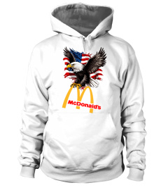 McDonald's Eagle American Flag