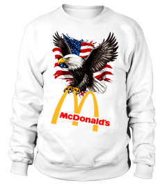 McDonald's Eagle American Flag