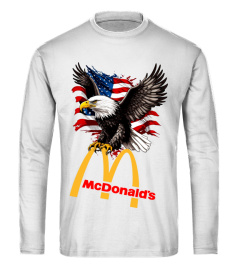 McDonald's Eagle American Flag