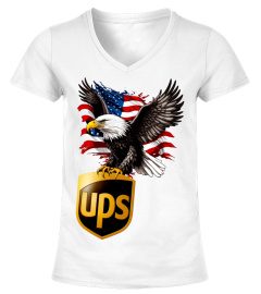 UPS Eagle American Flag