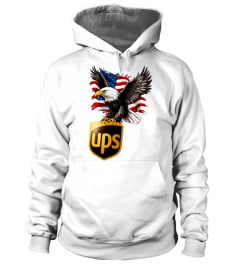 UPS Eagle American Flag