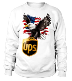 UPS Eagle American Flag