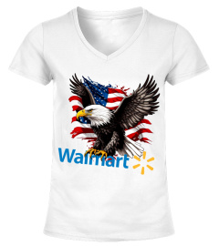 Walmart Eagle American Flag