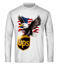 UPS Eagle American Flag