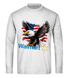 Walmart Eagle American Flag