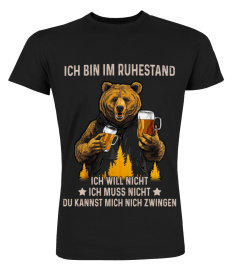 BIER, ICH BIN IM RUHESTAND