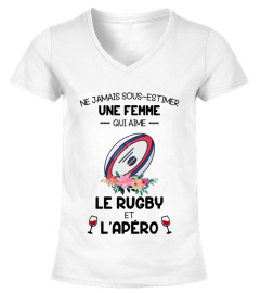 ne jamais sous-estimer une femme - rugby