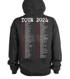 2 Side - Customize Name - Cheap Trick Tour 2024 Shirts BK