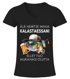 Kalastus - Älä häiritse minua kalastaessani, ellet tuo mukanasi olutta