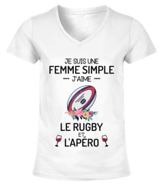 Je suis une femme simple - rugby