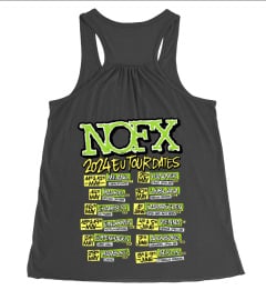 2-Sided NOFX tour 2024 Shirt