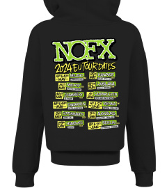 2-Sided NOFX tour 2024 Shirt