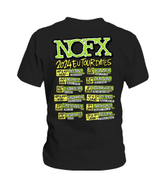 2-Sided NOFX tour 2024 Shirt