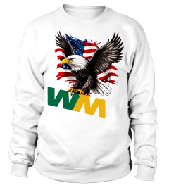 Waste Management Eagle American Flag