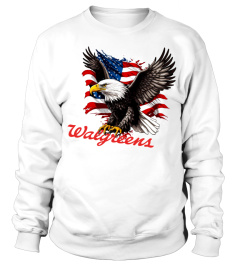 Walgreens Eagle American Flag