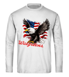 Walgreens Eagle American Flag