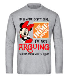 I'm not Arguing Home Depot Girl