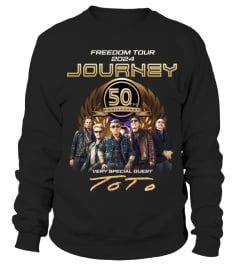 2 Side - Journey 2024 Freedom Tour 50th Anniversary Concert T-Shirt