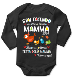 STAI FACENDO UN OTTIMO LAVORO MAMMA