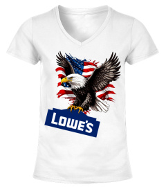 Lowe's Eagle American Flag
