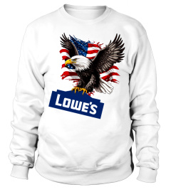 Lowe's Eagle American Flag