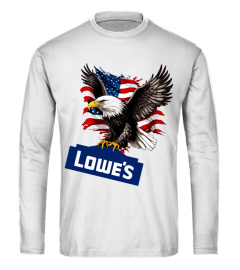 Lowe's Eagle American Flag