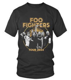 2-Sided Foo Fighters Band Tour Shirt 2024