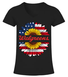 Walgreens American Flag Sunflower