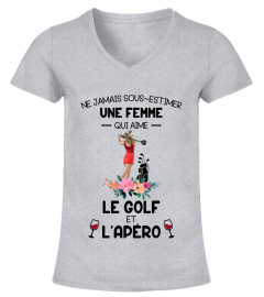 Ne jamais sous-estimer une femme - golf