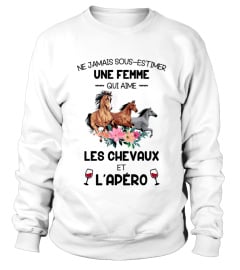 Ne jamais sous-estimer une femme - horse