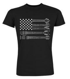 guitar-us flag