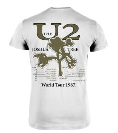 U2  - The Joshua Tree World Tour 1987