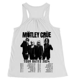 2-Sided Mötley Crüe Band Tour Shirt 2024