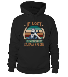IF LOST PLEASE RETURN TO STJEPAN HAUSER