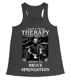 Bruce Springsteen Therapy Shirt