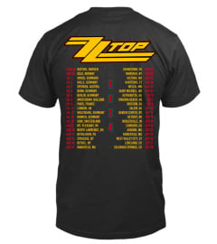 2-Sided ZZ Top Band Tour Shirt 2024