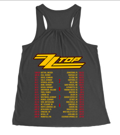 2-Sided ZZ Top Band Tour Shirt 2024