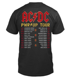 2-Sided ACDC Band Tour Shirt 2024