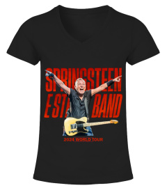 2-Sided Bruce Springteen 2024 Tour Shirt Shirt