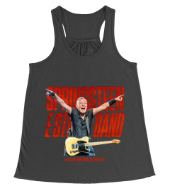 2-Sided Bruce Springteen 2024 Tour Shirt Shirt