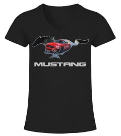 BK. Ford Mustang logo T-shirt classique