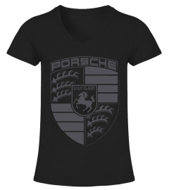 Porsche Coat of Arms Black BK