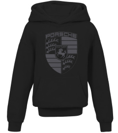 Porsche Coat of Arms Black BK