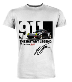 Porsche 911 Turbo, 1986 Vintage, Comfort Colors, Unisex WT Back