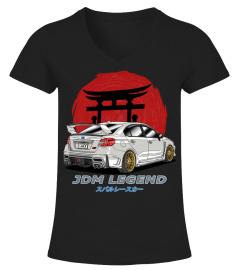 BK.Subaru  JDM White Subie Impreza  WRX STi T-Shirt