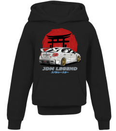 BK.Subaru  JDM White Subie Impreza  WRX STi T-Shirt